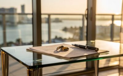 Why Married Couples in Miami Sign Postnuptial Agreements